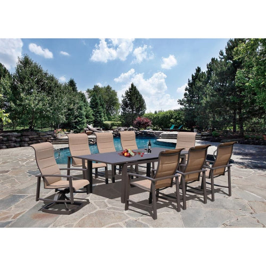 Courtyard Casual Courtyard Casual - Santorini 2 Padded-Sling Dining Chairs | 5302