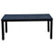 Courtyard Casual Courtyard Casual - Santorini 70" Rectangle Alum dining table with Umbrella Hole | 5200