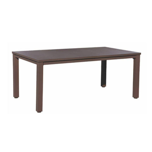 Courtyard Casual Courtyard Casual - Santorini 70" Rectangle Aluminum Dining Table | 5305