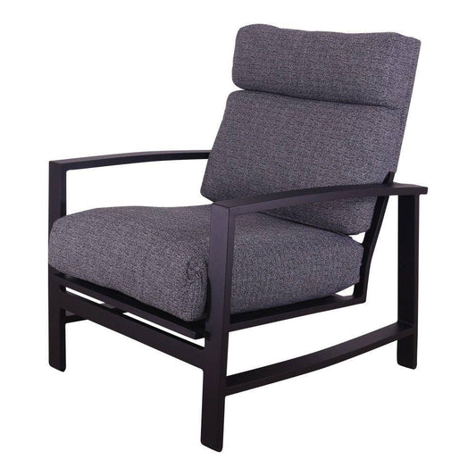 Courtyard Casual Courtyard Casual - Santorini Black Aluminum 2 Club Chairs with Envelop Back Cushions | 5781