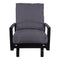 Courtyard Casual Courtyard Casual - Santorini Black Aluminum 2 High Motion Chairs with Envelop Back Cushions | 5782