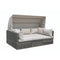 Courtyard Casual Courtyard Casual - Taupe Aurora Outdoor Sectional to Daybed Combo with Canopy | 5008