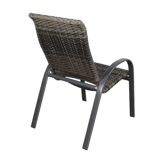 Courtyard Casual Gas Fire Pit Courtyard Casual - Santa Fe 4 Wicker Chairs | 5169