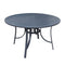 Courtyard Casual Gas Fire Pit Courtyard Casual - Santa Fe 48" Round Aluminum Dining Table with Slat Top | 5171
