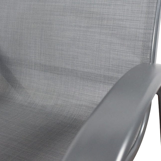 Courtyard Casual Gas Fire Pit Courtyard Casual - Santa Fe Aluminum 4 Sling Chairs | 5166