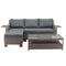 Courtyard Casual Outdoor Daybed Courtyard Casual - Canyon Bay Loveseat Daybed Combo | 5162