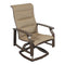 Courtyard Casual Outdoor Dining Chairs Courtyard Casual - Madison 2 Padded-Sling Swivel Dining Chairs | 5324