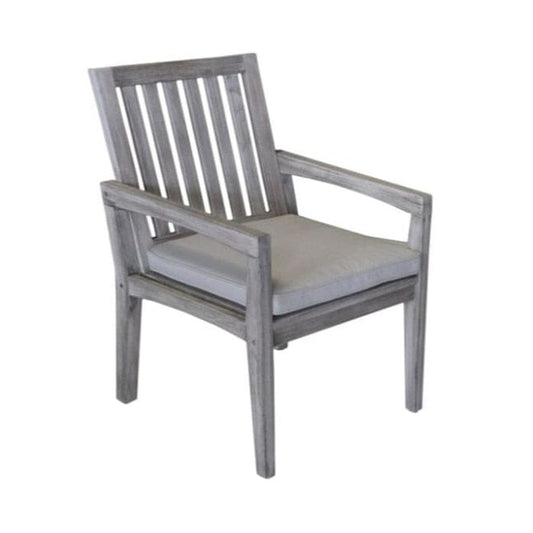 Courtyard Casual Outdoor Dining Set Courtyard Casual - Bay Side Teak 5 Piece 39" Square Dining Set | 5460