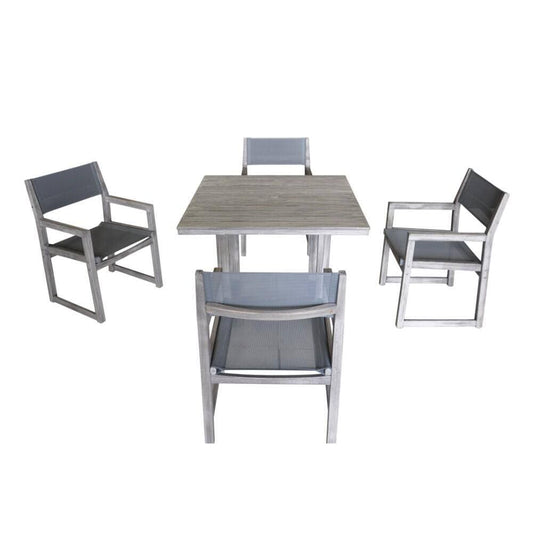 Courtyard Casual Outdoor Dining Table Courtyard Casual - Bay Side Outdoor Square Dining Table | 5025