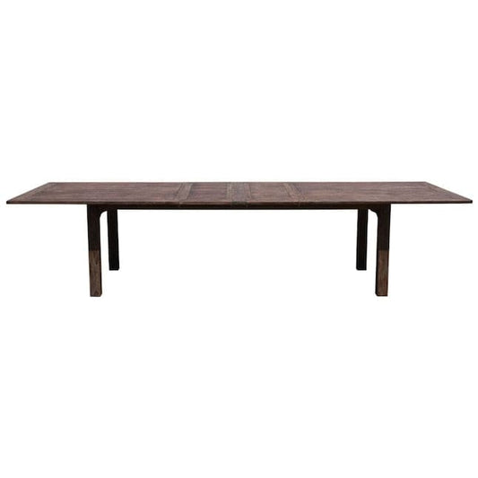 Courtyard Casual Outdoor Dining Table Courtyard Casual - Extension Teak Dining Table with Umbrella Holes | 5185