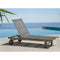 Courtyard Casual Outdoor Lounge Chair Courtyard Casual - Deck Side Outdoor Sling Lounge Chair | 5026