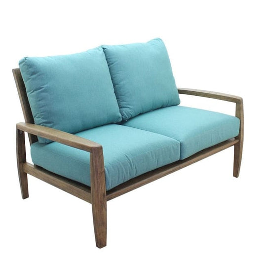 Courtyard Casual Outdoor Loveseat Courtyard Casual - Avalon FSC Teak Loveseat | 5358