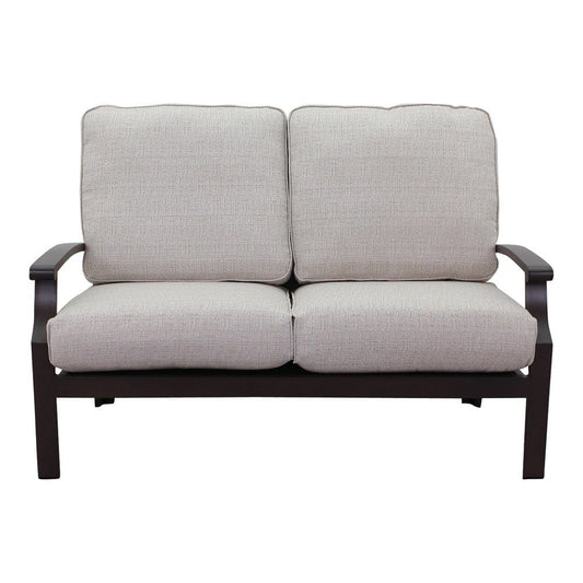 Courtyard Casual Outdoor Loveseat Courtyard Casual - Madison Loveseat with Envelop back Cushion
Alum frame in powder coating
Solution Dyed Poly Cushions
| 5388