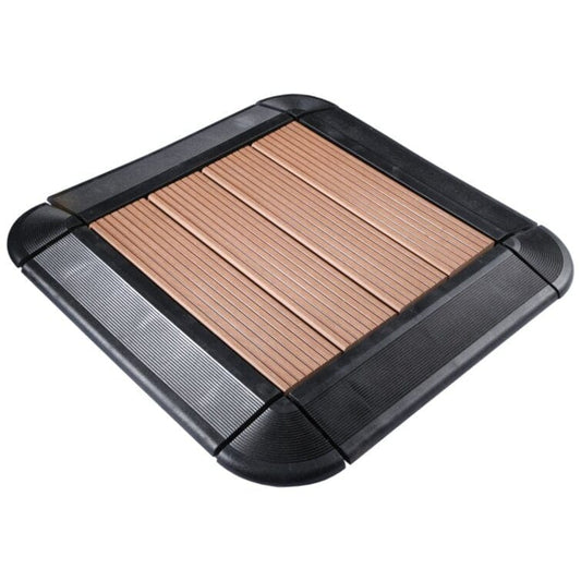 Courtyard Casual Outdoor Tile Courtyard Casual - Tile Edge Kit (Black), 20 Edge and 4 Corners | 5128