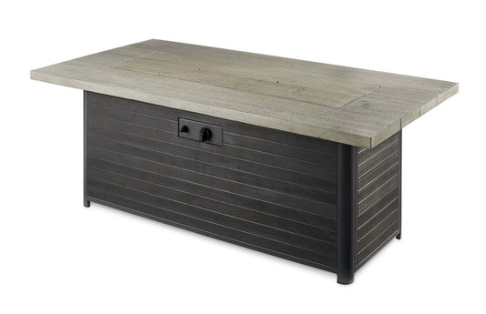 Outdoor Greatroom - Cedar Ridge Linear Gas Fire Pit Table - CR-1242-K