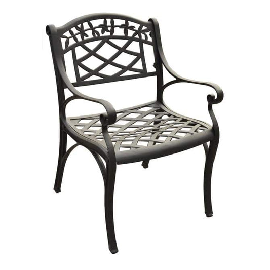 Crosley Furniture Patio Chairs And Chair Sets Crosely Furniture - Sedona 2Pc Armchair Set Black - 2 Armchairs - CO6101-BK - Black