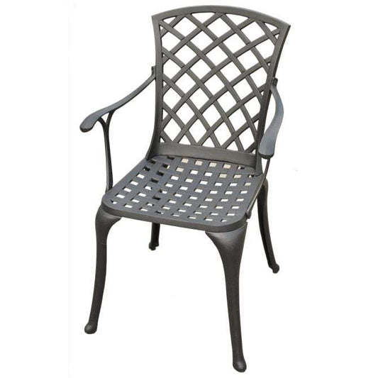 Crosley Furniture Patio Chairs And Chair Sets Crosely Furniture - Sedona 2Pc High Back Armchair Set Black - 2 High Back Armchairs - CO6102-BK - Black