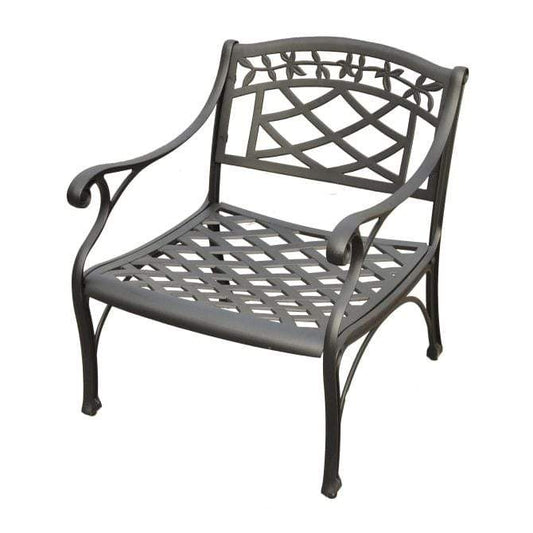 Crosley Furniture Patio Chairs And Chair Sets Crosely Furniture - Sedona Club Chair Black - CO6103-BK - Black