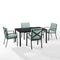 Crosley Furniture Patio Dining Sets Crosely Furniture - Kaplan 5Pc Outdoor Metal Dining Set Include Color/Oil Rubbed Bronze - Table & 4 Chairs - KO60019BZ-XX