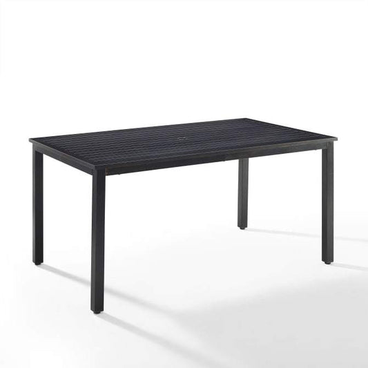 Crosley Furniture Patio Dining Tables Crosely Furniture - Kaplan Outdoor Metal Dining Table Oil Rubbed Bronze - CO6215-BZ - Oil Rubbed Bronze