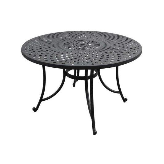 Crosley Furniture Patio Dining Tables Crosely Furniture - Sedona 46" Dining Table Black - CO600148-BK - Black