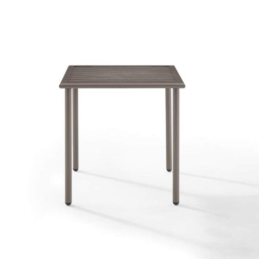 Crosley Furniture Patio Side Tables Crosely Furniture - Cali Bay Outdoor Metal Side Table Light Brown - CO6235-LB - Light Brown