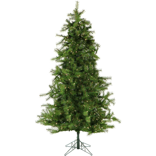 Christmas Time - 6.5-Ft. Colorado Pine Artificial Christmas Tree with Clear Smart String Lighting