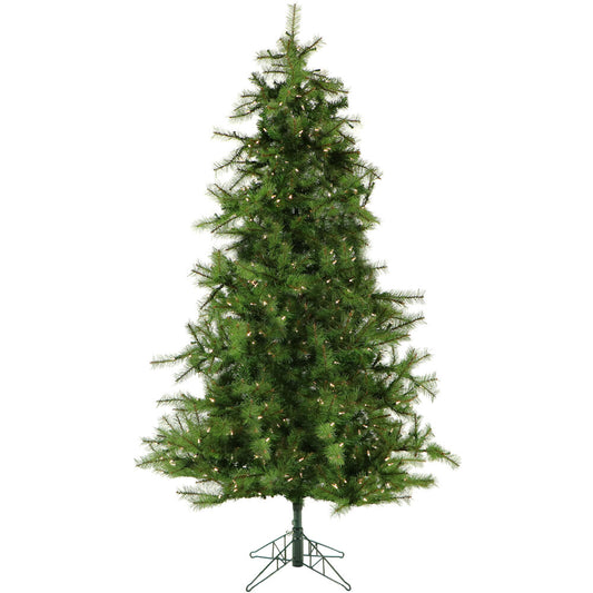 Christmas Time - 7-Ft. Colorado Pine Artificial Christmas Tree with Clear Smart String Lighting