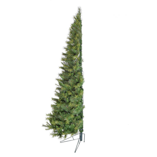 Christmas Time - 7.5-ft. Half Tree with Warm White LED Lighting