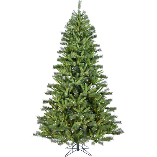 Christmas Time - 6.5-Ft. Norway Pine Artificial Christmas Tree with Clear Smart String Lighting