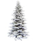 Christmas Time - 6.5-Ft. White Pine Snowy Artificial Christmas Tree