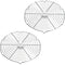 Cuisinart Cuisinart 12-In. Circular Wire Rack for Outdoor Griddle (2 Pack)
