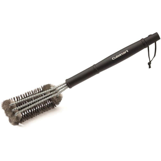 Cuisinart Cuisinart 3-in-1 Triple Threat Stainless Steel Bristle Grill Brush