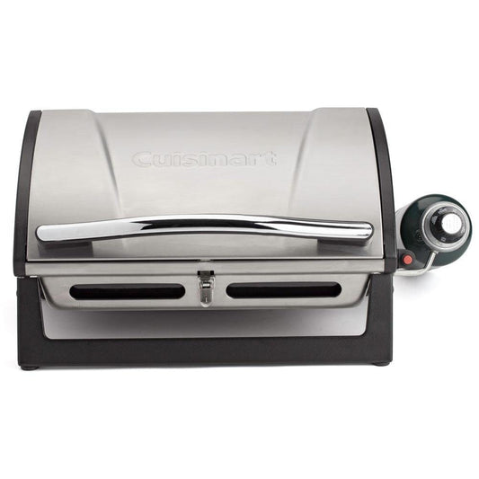 Cuisinart Cuisinart Petit Gourmet Portable Tabletop Outdoor LP Gas Grill in Silver/Black