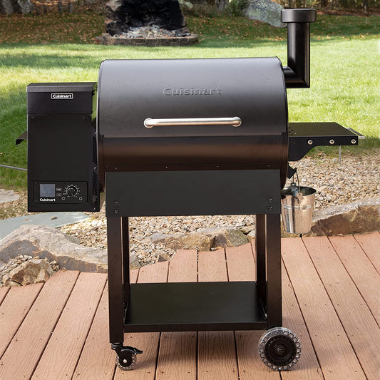 Cuisinart Patio Heater Cuisinart - Deluxe Wood Pellet Grill & Smoker, 8 in 1 Cooking Capabilities | CPG-700