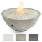 Outdoor Greatroom - Natural Grey Cove Edge 42" Round Gas Fire Pit Bowl - CV-30E