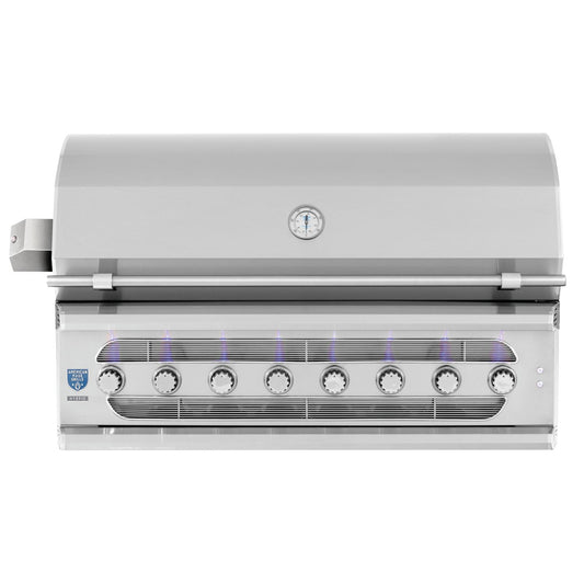 American Made Grills - Muscle 54 Inch Built-In Hybrid Grill ( NG/LP ) | MUS54