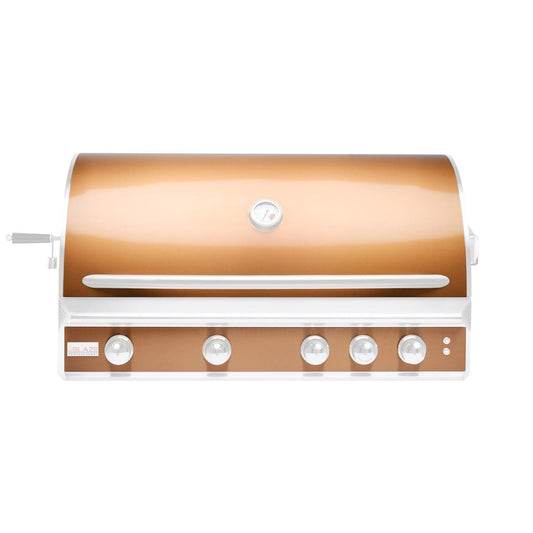 Blaze - 3 Burner Professional LUX Grill Skin & Control Panel Cover - Rose Gold / Copper | BLZ-3PROSK-RG - PANEL COVER ONLY
