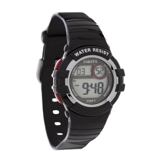 Dakota Apparel : Watches Dakota Digital Stingray Outdoor Kids Watch-Glossy Black
