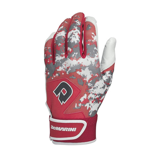 DeMarini Sports : Baseball DeMarini Digi Camo II Adult Batting Glove-Scarlet 2XL