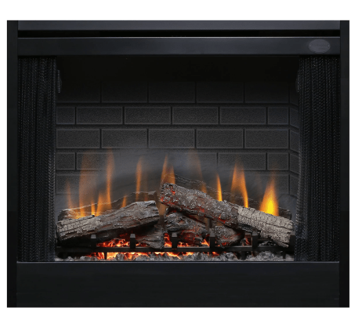 Dimplex Built-In Electric Fireplace Dimplex 39-Inch Deluxe Built-in Electric Firebox With Logs- BF39DXP
