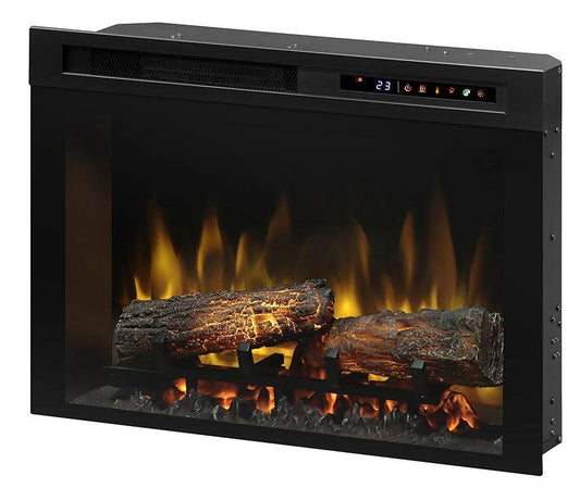 Dimplex Fireboxes & Firebox Accessories 26" Firebox, Landscape, Front Mount, Log Media