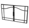 Dimplex Fireboxes & Firebox Accessories Dimplex Swing Glass Door with Black Accents for BF39DXP - BFSDOOR39BLK