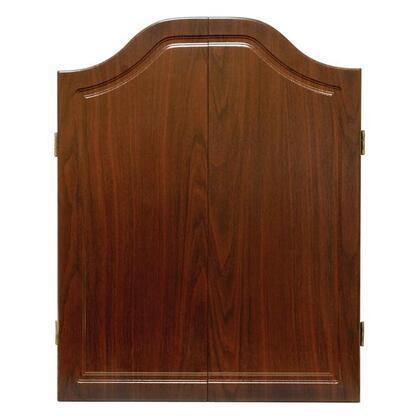 DMI Sports Darting DMI SPORTS - Recreational Dartboard Rosewood Finish Cabinet Set with Official 18" x 1.5" Bristle Dartboard, Replaceable Chalk Scoreboards, and Two Sets of Steel Tip Darts - CABSET2010