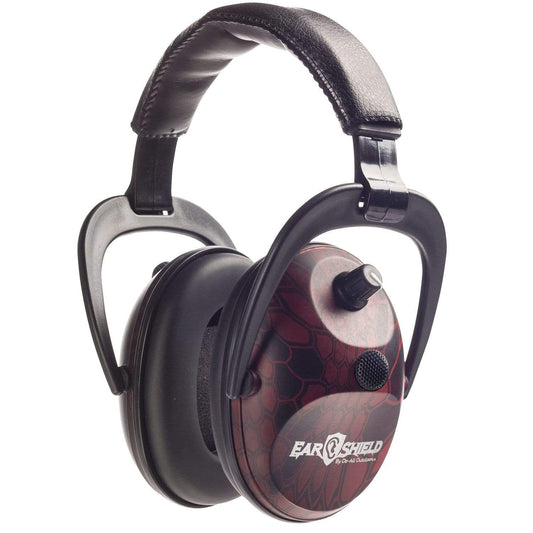 Do All Outdoors Public Safety/L.E. : Hearing Protection Do All Outdoors EarShield Dual Muff Kryptek Typhon/Red