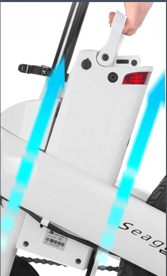 Ecotric E-Bikes Accessories Replacement Battery for ECOTRIC Seagull Ebike