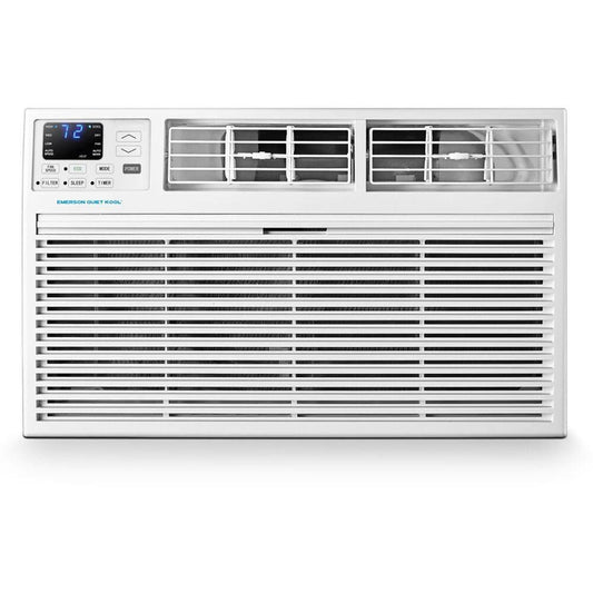 Emerson Quiet Kool Thru-the-Wall Emerson Quiet Kool 230V 12,000 BTU Through-the-Wall Air Conditioner with 10,600 BTU Supplemental Heating