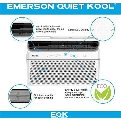 Emerson Quiet Window A/C Emerson Quiet - 10000BTU Window Air Conditioner with Wifi Controls