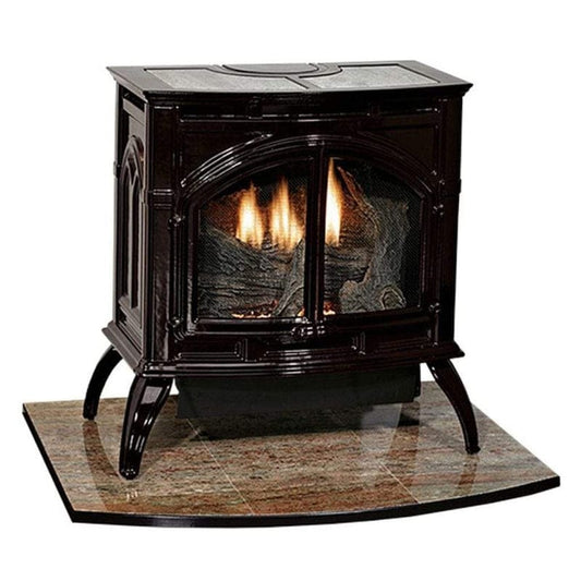 Empire Empire 28" Medium Spirit Cast Iron Vent Free Gas Stove (25,000 BTU) - VFD30CC70FP