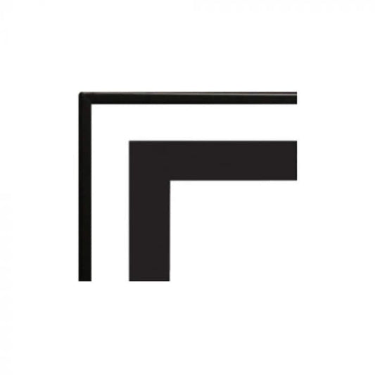 Empire White Mountain Hearth HMFAF48BL Black Beveled Frame for Boulevard 48-Inch Linear Fireplace